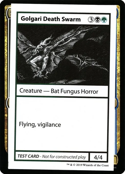 Golgari Death Swarm · Mystery Booster Playtest Cards 2021 91/121
