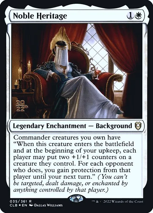 Noble Heritage · Battle for Baldur's Gate Promos 35s/104