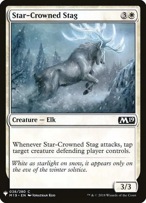 Star-Crowned Stag · The List M19-38/5050