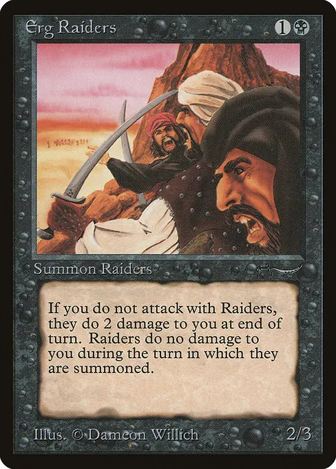 Erg Raiders · Arabian Nights 25†/92