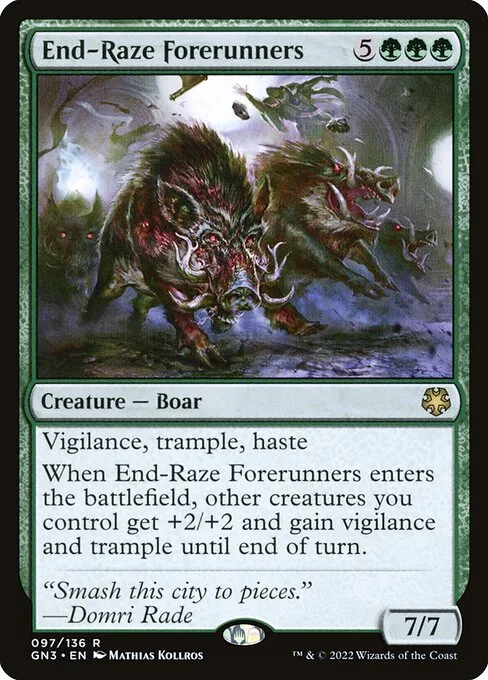 End-Raze Forerunners · Game Night: Free-for-All 97/135