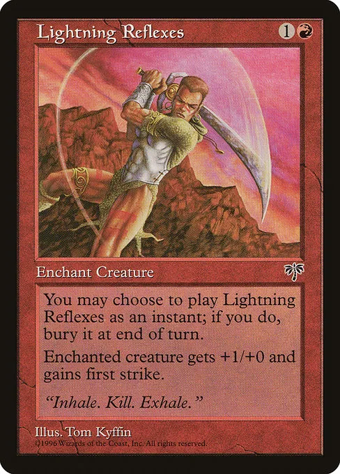 Lightning Reflexes · Mirage 186/353