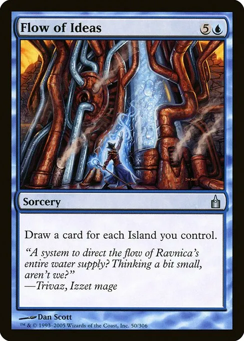 Flow of Ideas · Ravnica: City of Guilds 50/306