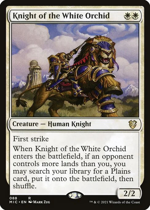 Knight of the White Orchid · Midnight Hunt Commander 88/187
