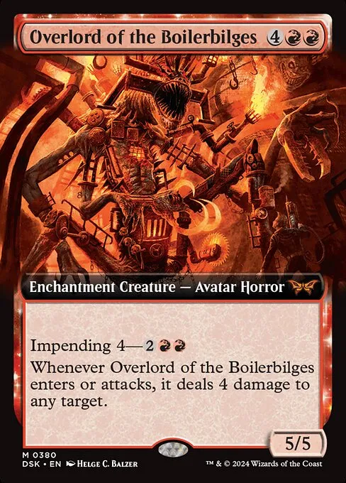 Overlord of the Boilerbilges · Duskmourn: House of Horror 380/419