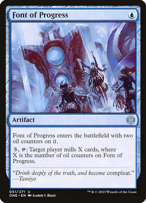 Font of Progress · Phyrexia: All Will Be One 51/479
