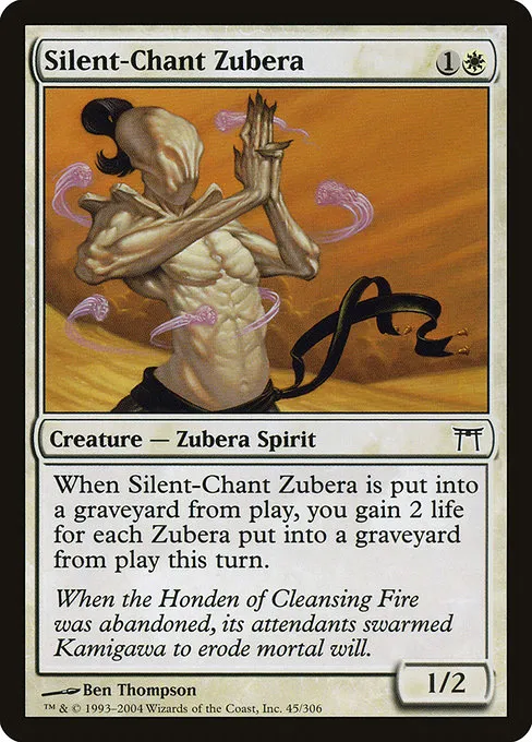 Silent-Chant Zubera · Champions of Kamigawa 45/307