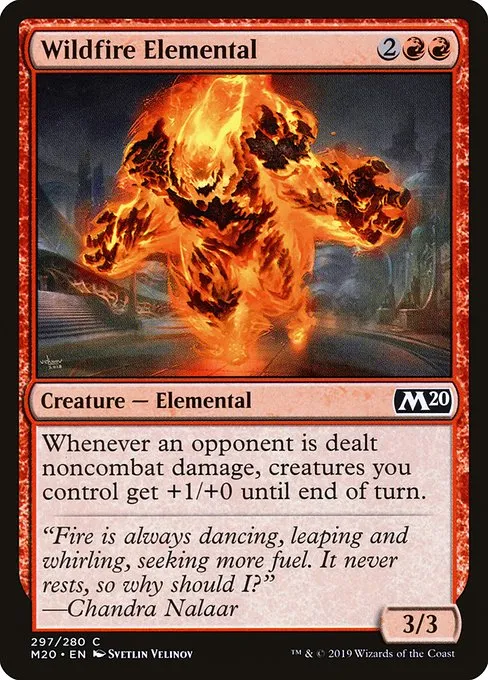 Wildfire Elemental · Core Set 2020 297/346