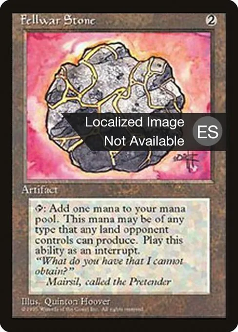 Fellwar Stone · Fourth Edition Foreign Black Border 319/378