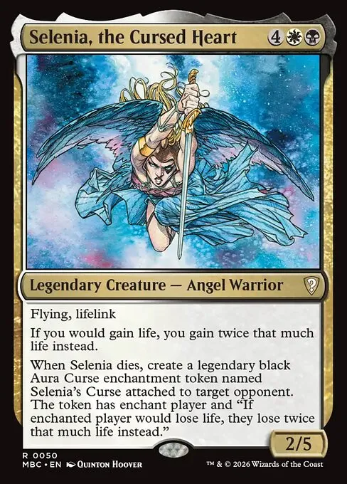 Selenia, the Cursed Heart · Mystery Booster: Commander Edition 50/2