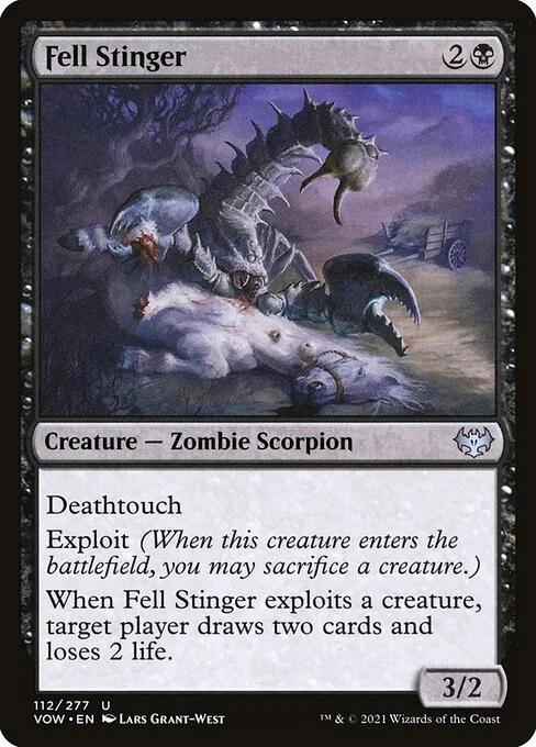 Fell Stinger · Innistrad: Crimson Vow 112/423