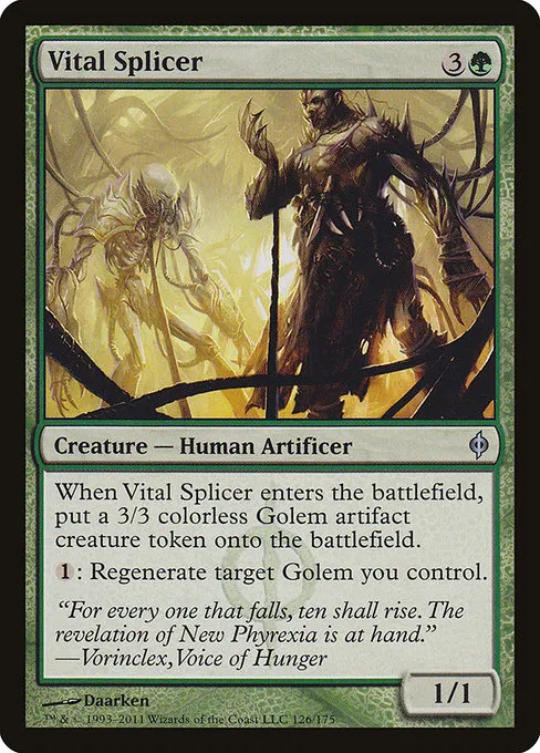 Vital Splicer · New Phyrexia 126/175