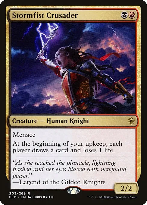 Stormfist Crusader · Throne of Eldraine 203/398