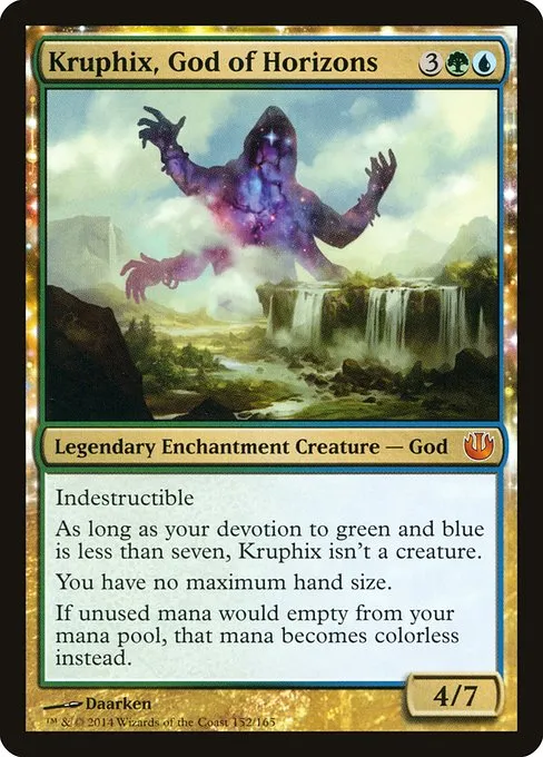 Kruphix, God of Horizons · Journey into Nyx 152/165