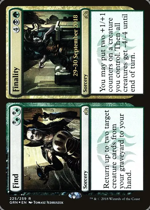 Find // Finality · Guilds of Ravnica Promos 225s/84