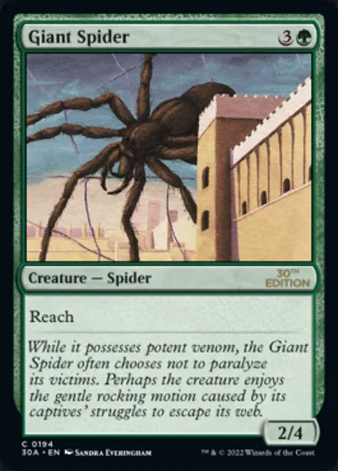 Giant Spider · 30th Anniversary Edition 194/594