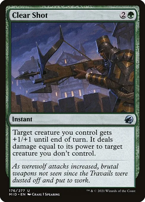 Clear Shot · Innistrad: Midnight Hunt 176/399