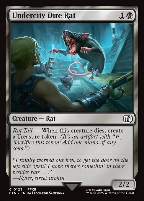 Undercity Dire Rat · Final Fantasy 123/599