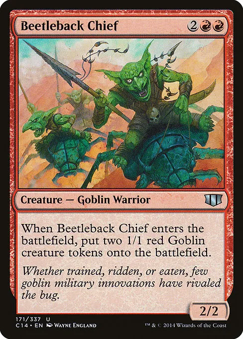 Beetleback Chief · Commander 2014 171/337