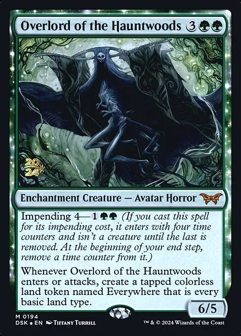 Overlord of the Hauntwoods · Duskmourn: House of Horror Promos 194s/160