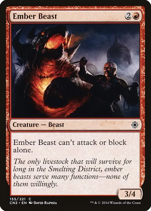 Ember Beast · Conspiracy: Take the Crown 155/222