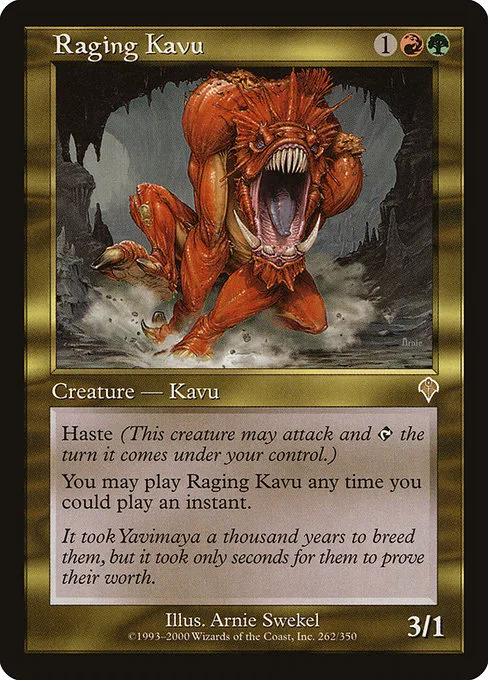 Raging Kavu · Invasion 262/354