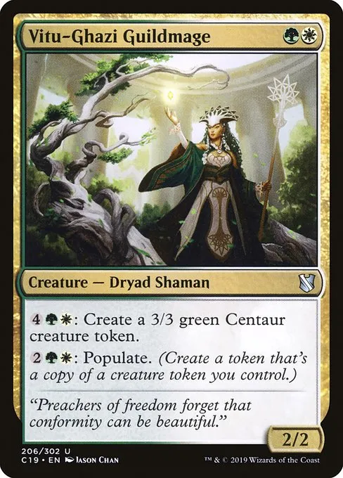 Vitu-Ghazi Guildmage · Commander 2019 206/302