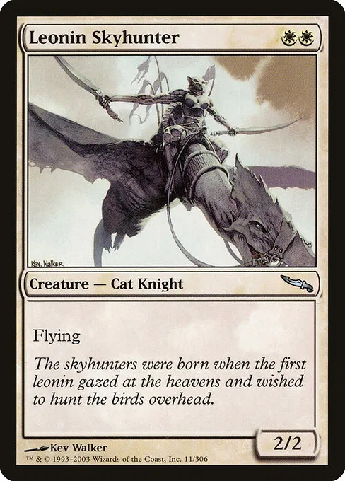 Leonin Skyhunter · Mirrodin 11/306