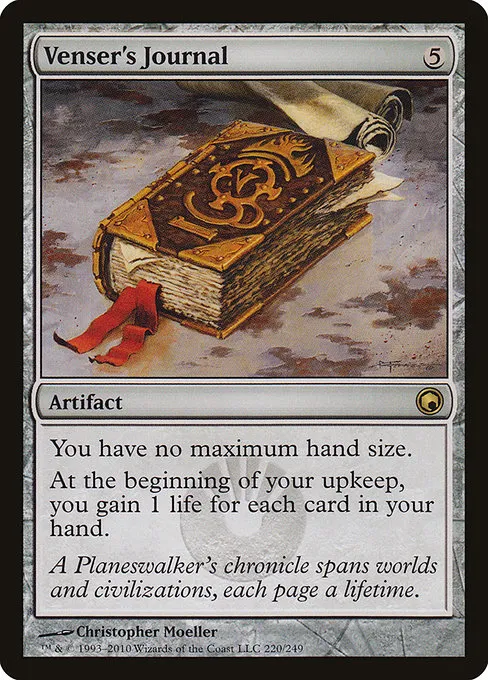 Venser's Journal · Scars of Mirrodin 220/249