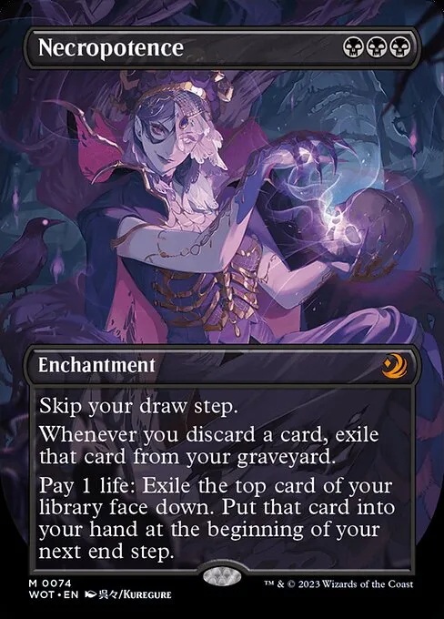Necropotence · Wilds of Eldraine: Enchanting Tales 74/103
