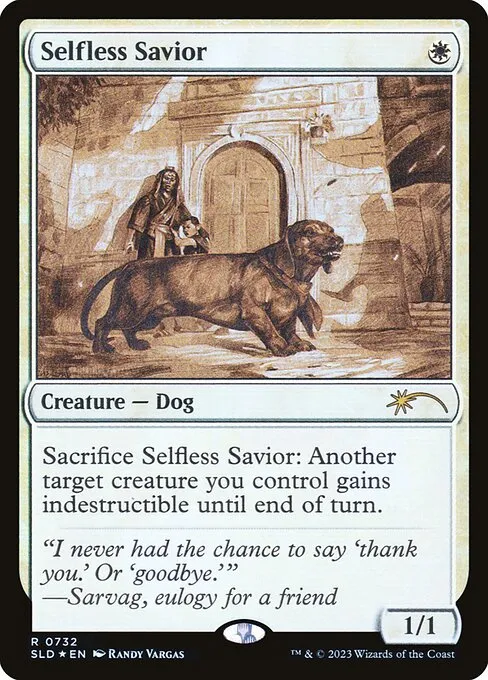 Selfless Savior · Secret Lair Drop 732/2547