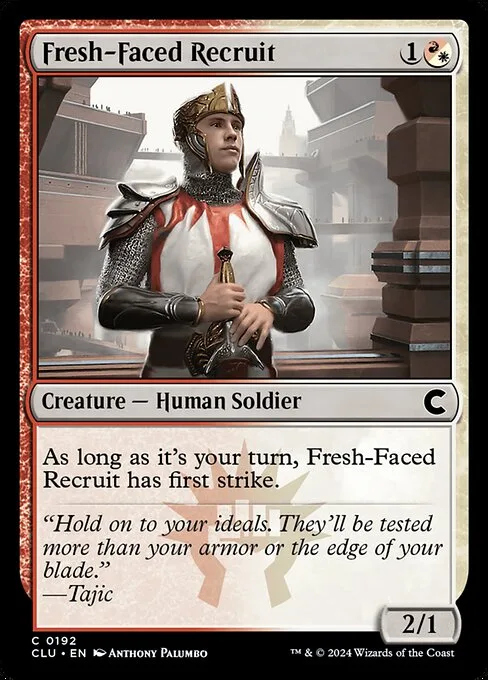 Fresh-Faced Recruit · Ravnica: Clue Edition 192/284