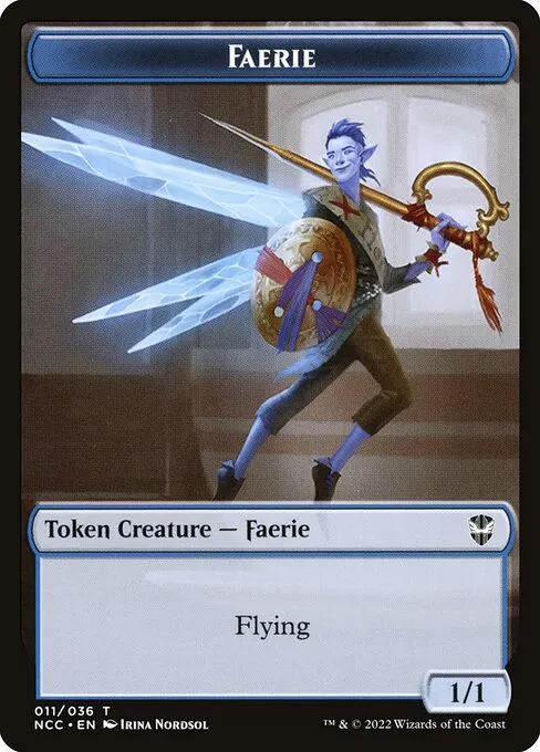 Faerie · New Capenna Commander Tokens 11/36
