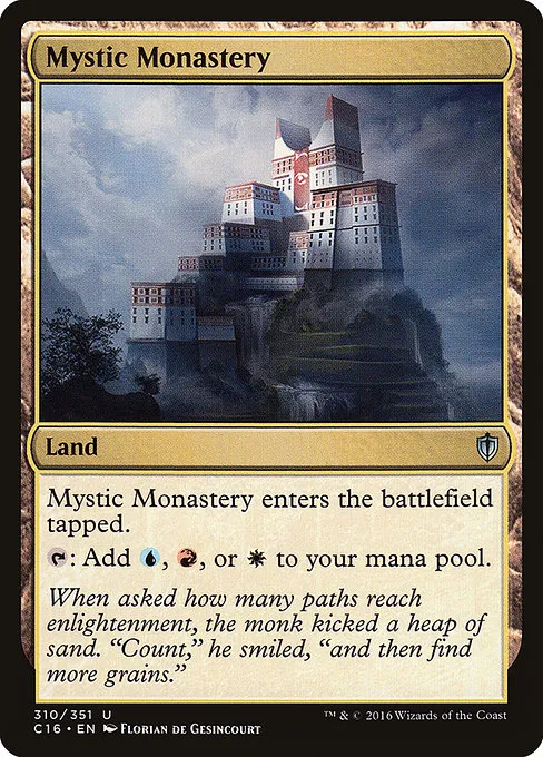 Mystic Monastery · Commander 2016 310/351