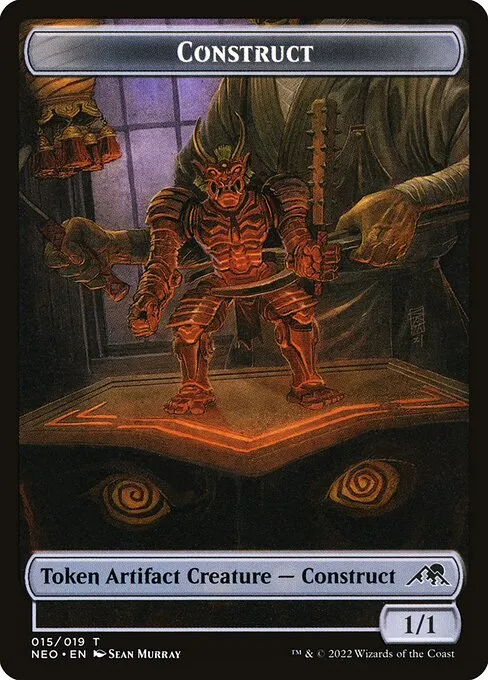 Construct · Kamigawa: Neon Dynasty Tokens 15/19