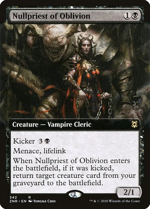Nullpriest of Oblivion · Zendikar Rising 342/407
