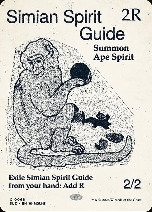 Simian Spirit Guide · The Zeta Set 68/21