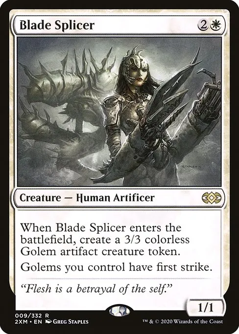 Blade Splicer · Double Masters 9/384