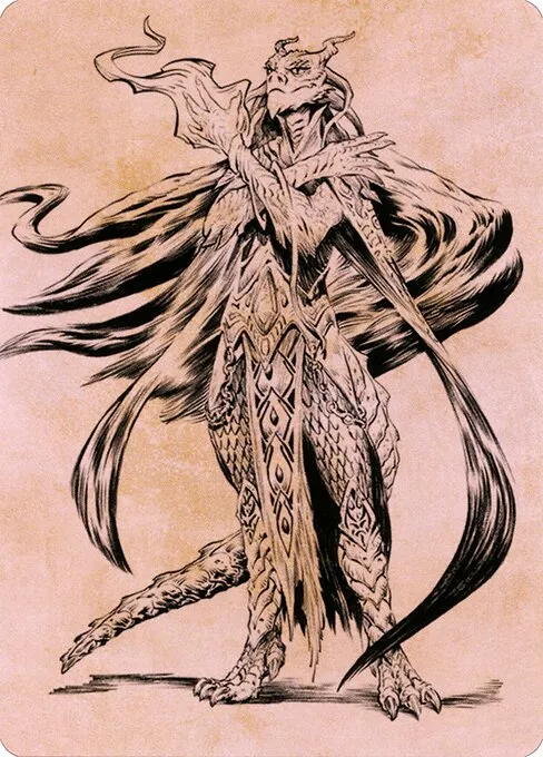Lozhan, Dragons' Legacy // Lozhan, Dragons' Legacy · Battle for Baldur's Gate Art Series 69/81