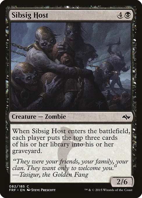 Sibsig Host · Fate Reforged 82/191