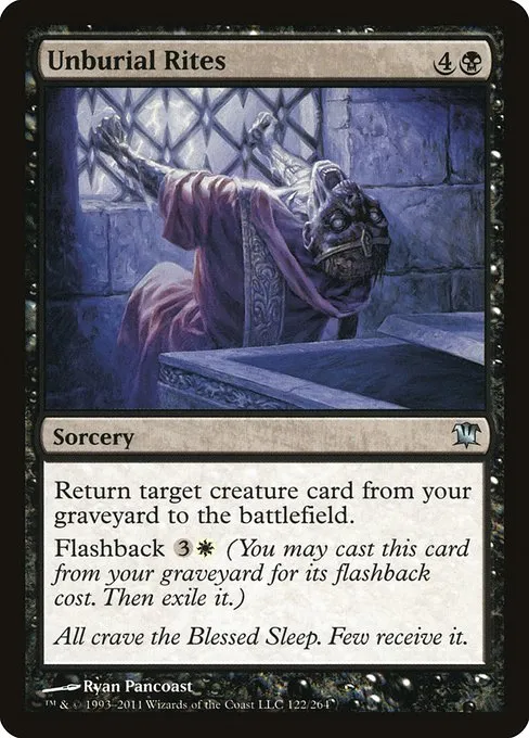 Unburial Rites · Innistrad 122/264