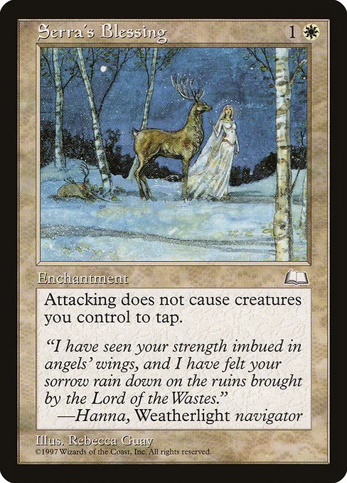 Serra's Blessing · Weatherlight 25/167