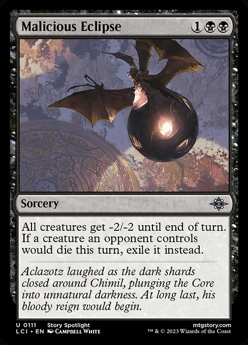 Malicious Eclipse · The Lost Caverns of Ixalan 111/416