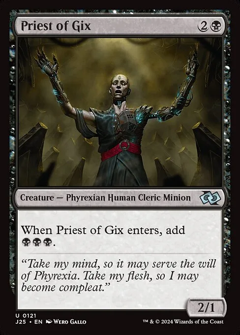 Priest of Gix · Foundations Jumpstart 121/779