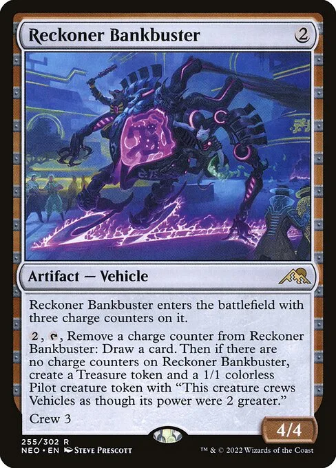 Reckoner Bankbuster · Kamigawa: Neon Dynasty 255/531
