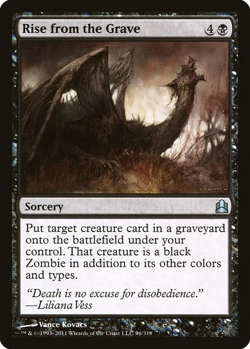 Rise from the Grave · Commander 2011 96/318