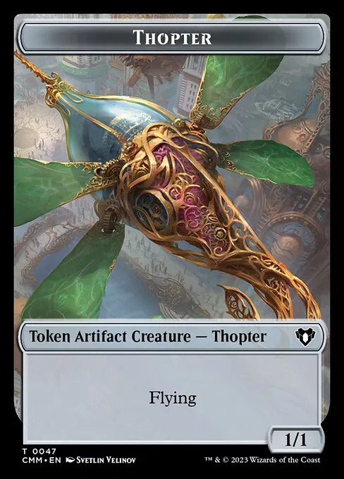 Thopter · Commander Masters Tokens 47/81