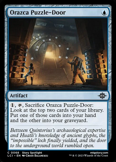 Orazca Puzzle-Door · The Lost Caverns of Ixalan 68/416