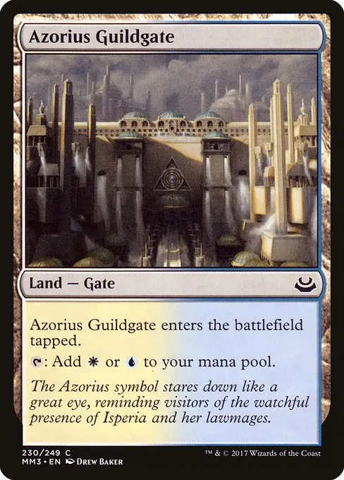 Azorius Guildgate · Modern Masters 2017 230/249