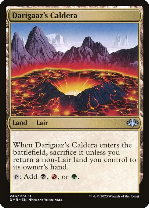 Darigaaz's Caldera · Dominaria Remastered 243/457